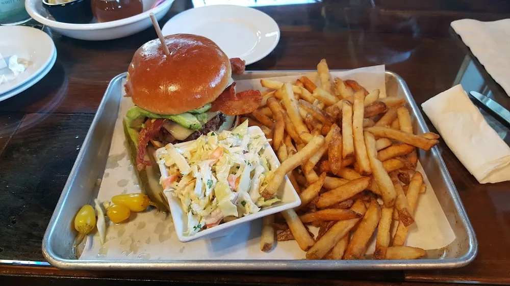 Cali Cheeseburger with Fries
