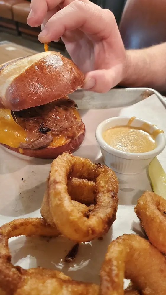 Pretzel Burger